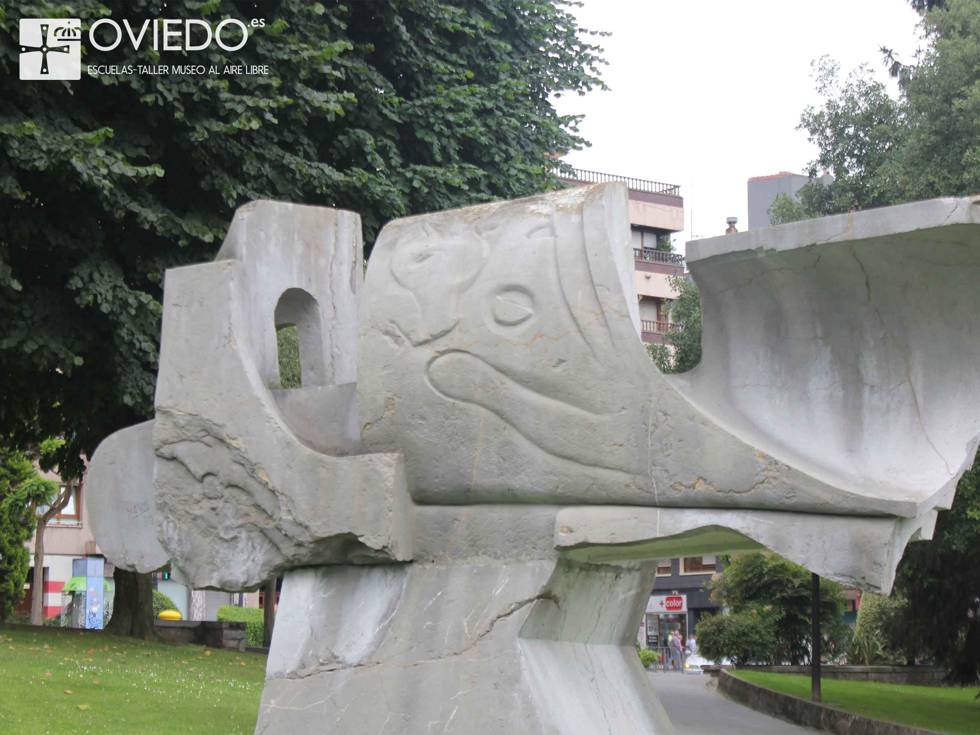 Escultura Ramón Pérez de Ayala